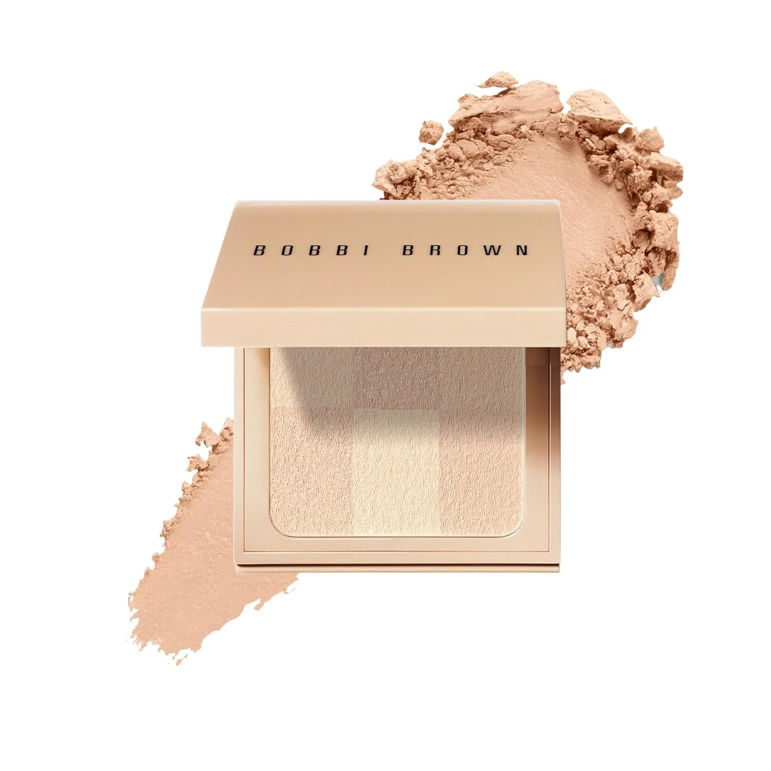Пудра Bobbi Brown Nude Finish Illuminating Powder | Придающая сияние, полупрозрачная фиксирующая пудра | Экстракты шелковицы, винограда и шлемника, 01 Bare (Ideal for light skin tones)
