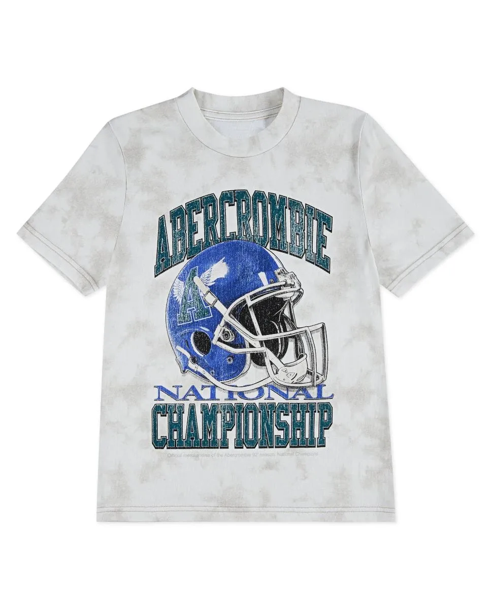 

Футболка Championship для мальчика Abercrombie, коричневый
