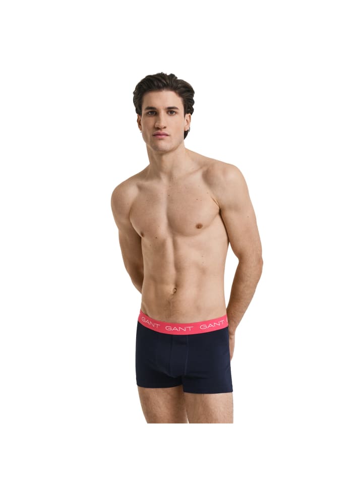 

Трусы боксеры Gant, цвет schwarz/weiß/rot/blau