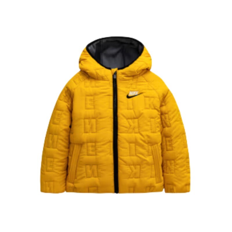 

Детские стеганые куртки Nike, цвет Make old gold