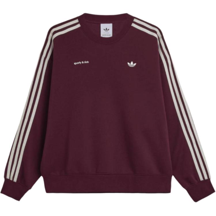 

Adidas X Sporty & Rich женский свитшот Adidas Originals, красный