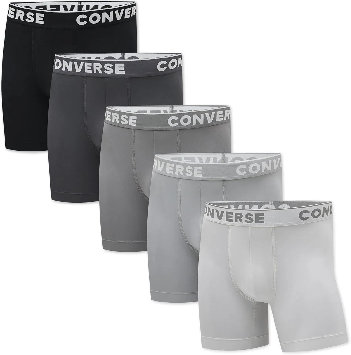 Боксеры 5 шт., Converse, классический серый