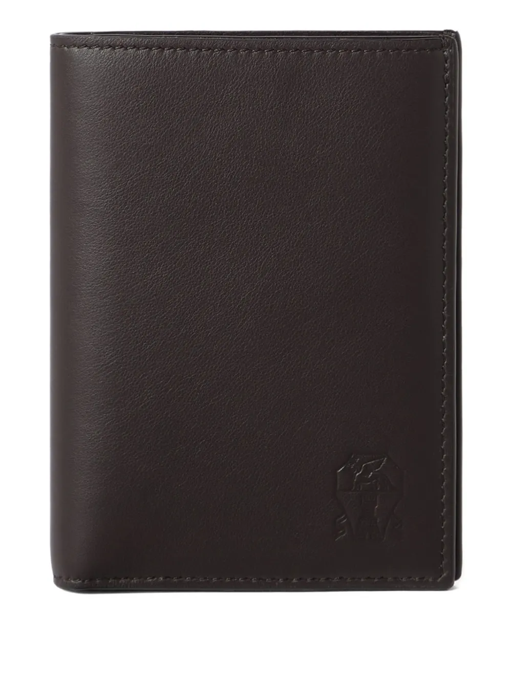

Складной кошелек Brunello Cucinelli, коричневый
