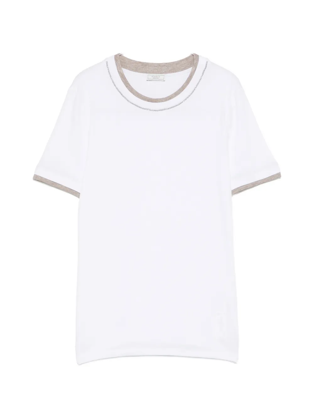 

Футболка с круглым вырезом Peserico, белый