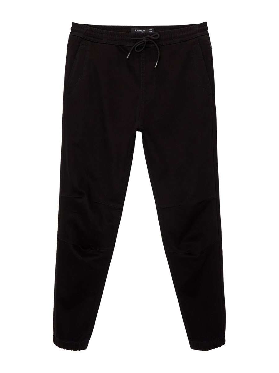 

Зауженные брюки Pull&Bear, черный