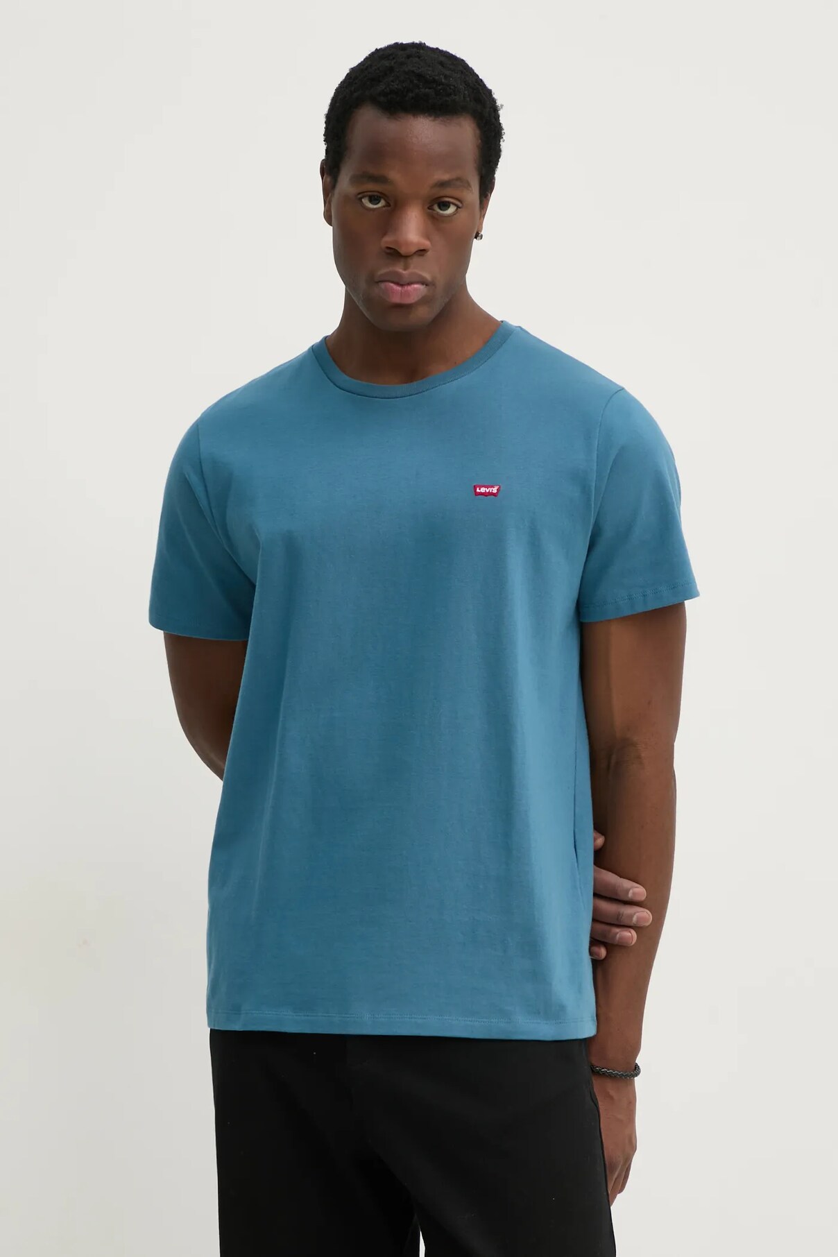 

Футболка из хлопка Levi'S, бирюзовый