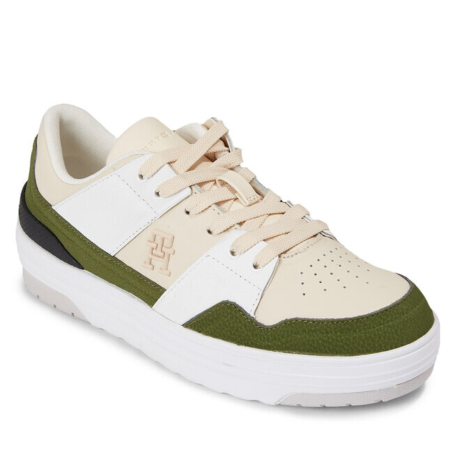 

Кроссовки Tommy Hilfiger ThLo Basket, бежевый