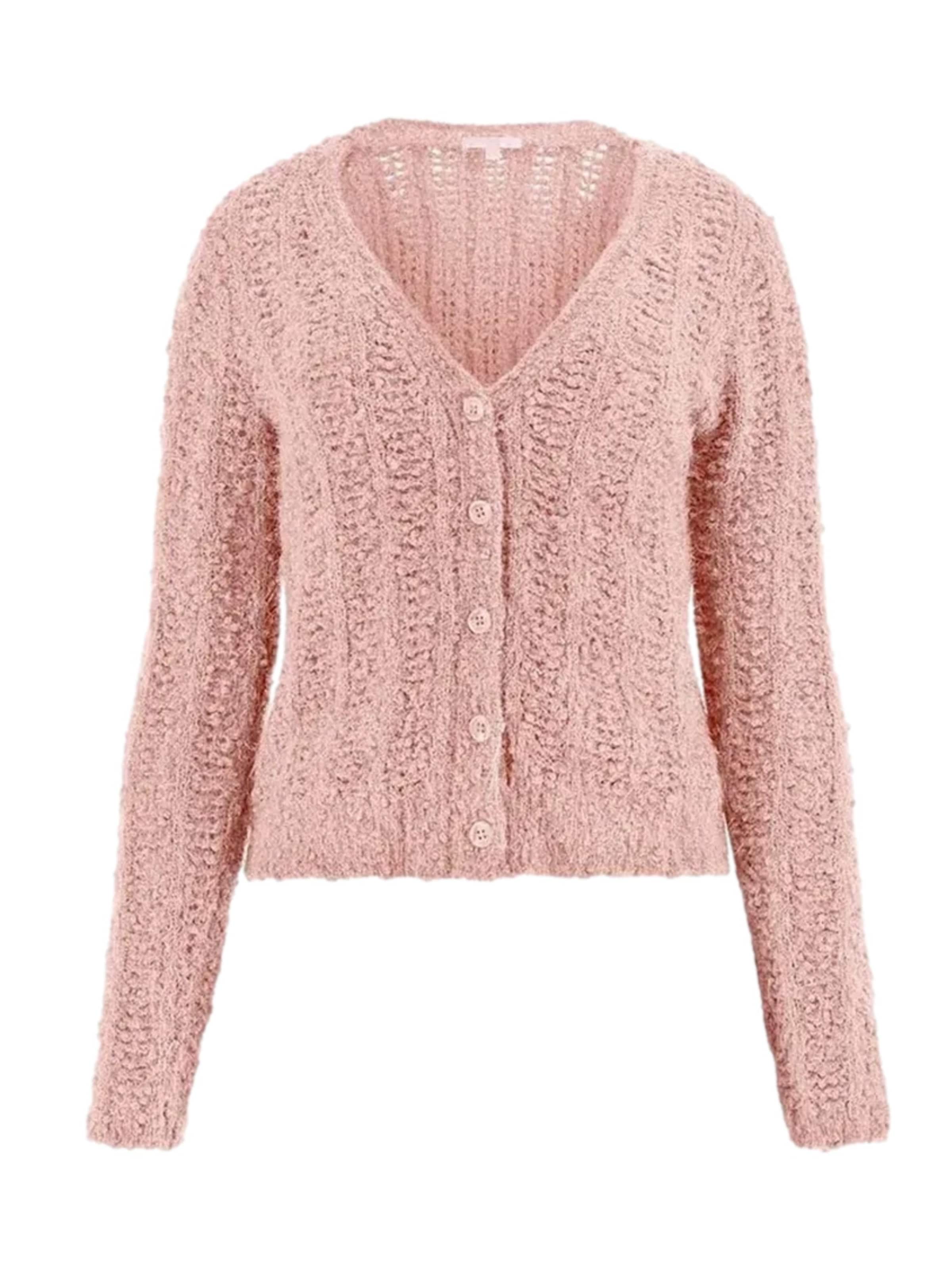 

GUESS Кардиган 'Bea' вязаный в цвете Rose