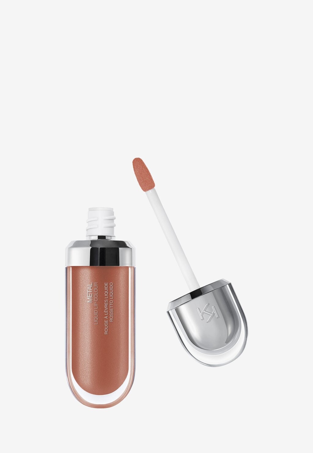 

Жидкая помада Metal Liquid Lip Color KIKO Milano, цвет 04 bronze