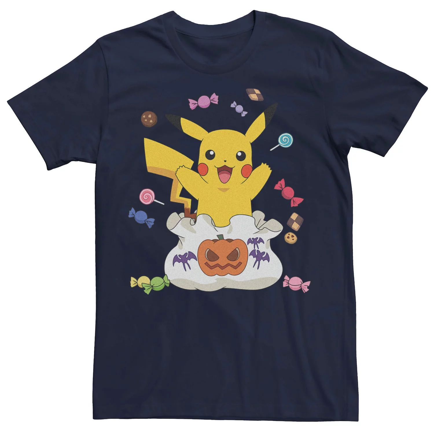 

Мужская футболка Pokémon Pikachu Treat Bag Of Candies Licensed Character