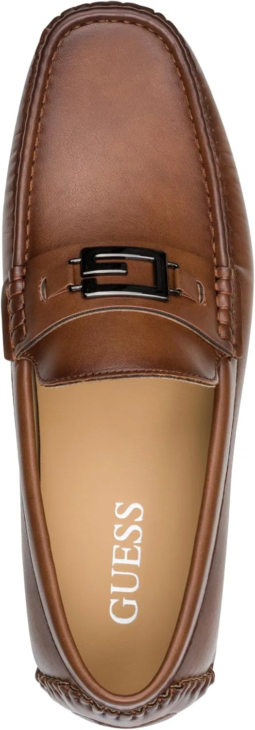 Лоферы мужские GUESS, medium brown 120 — фото 4