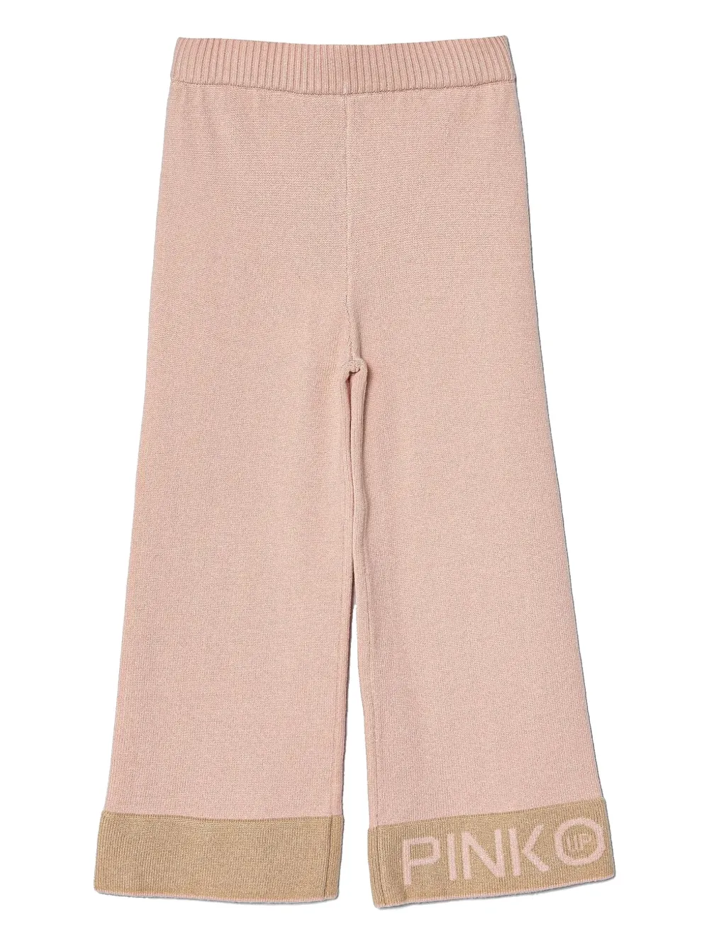 

Брюки с логотипом Pinko Kids, розовый
