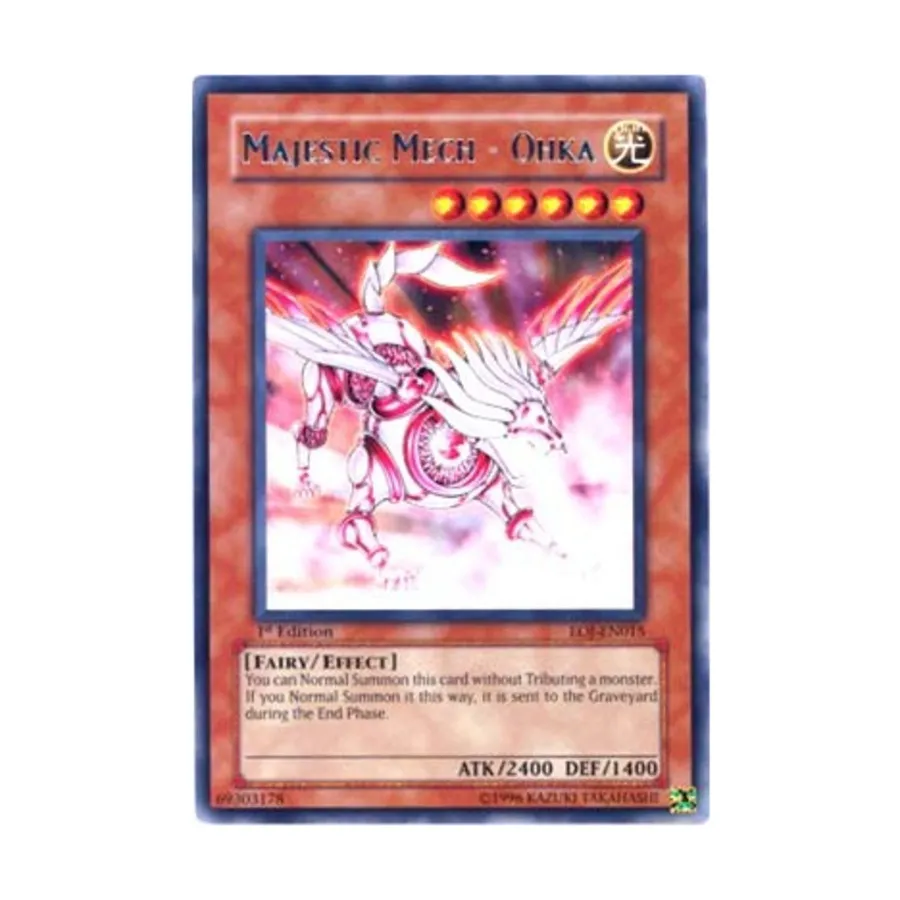 

CCG Величественный мех — Ока (редкий), Yu-Gi-Oh - Enemy of Justice - Singles