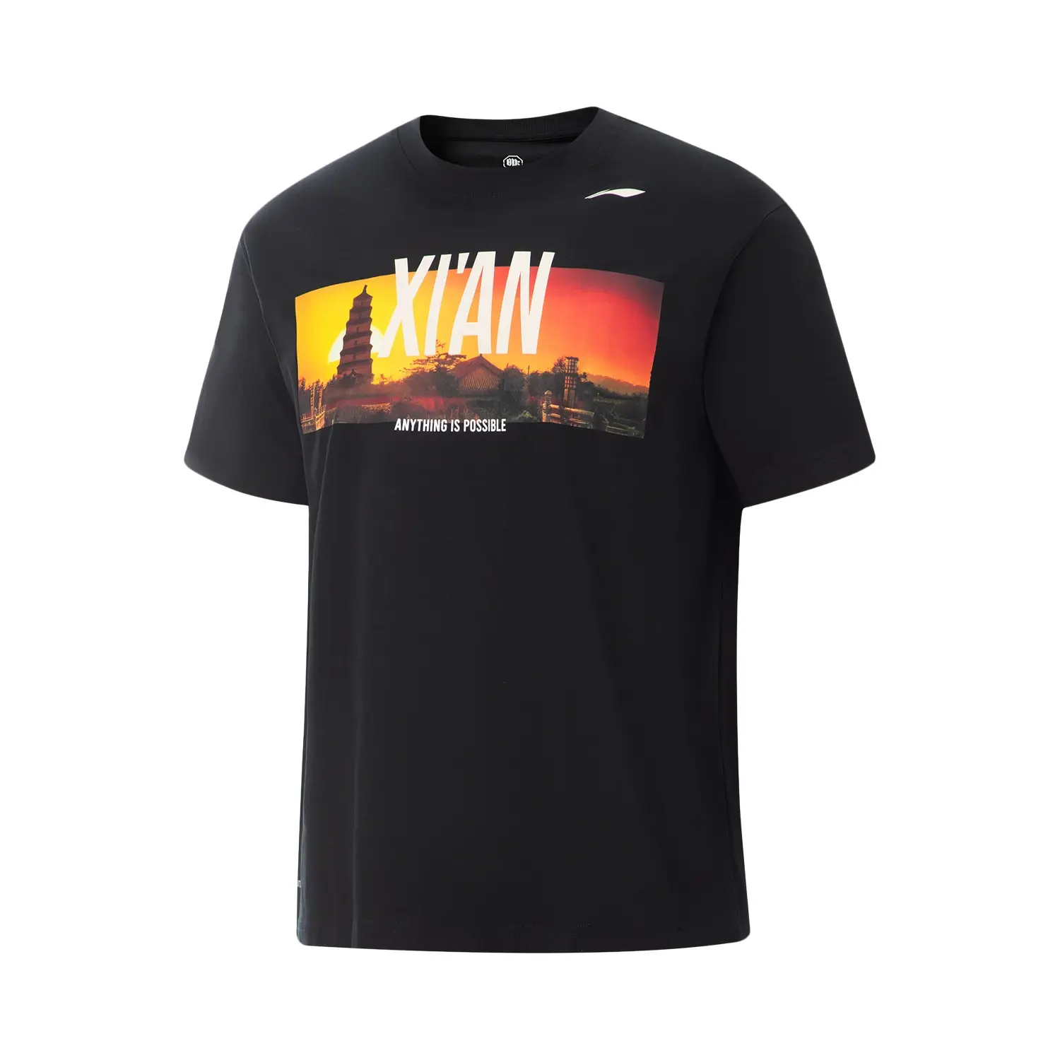 

Футболка мужская Basketball Collection LINING, черный