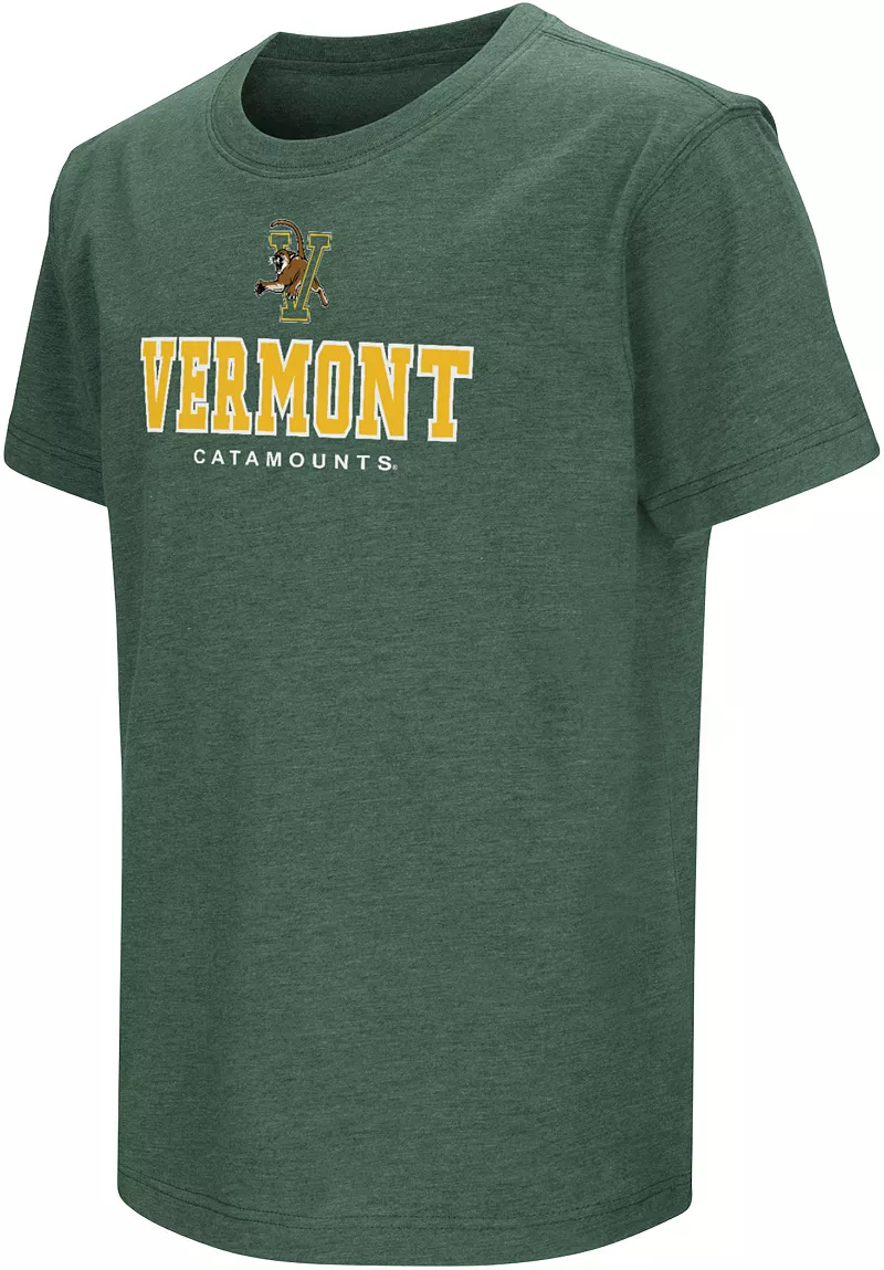 

Зеленая футболка Colosseum Youth Vermont Catmounts