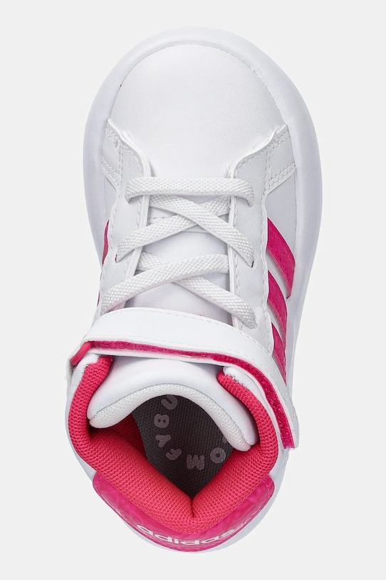 Детские кроссовки Grand Court Mid Adidas, белый — фото 4