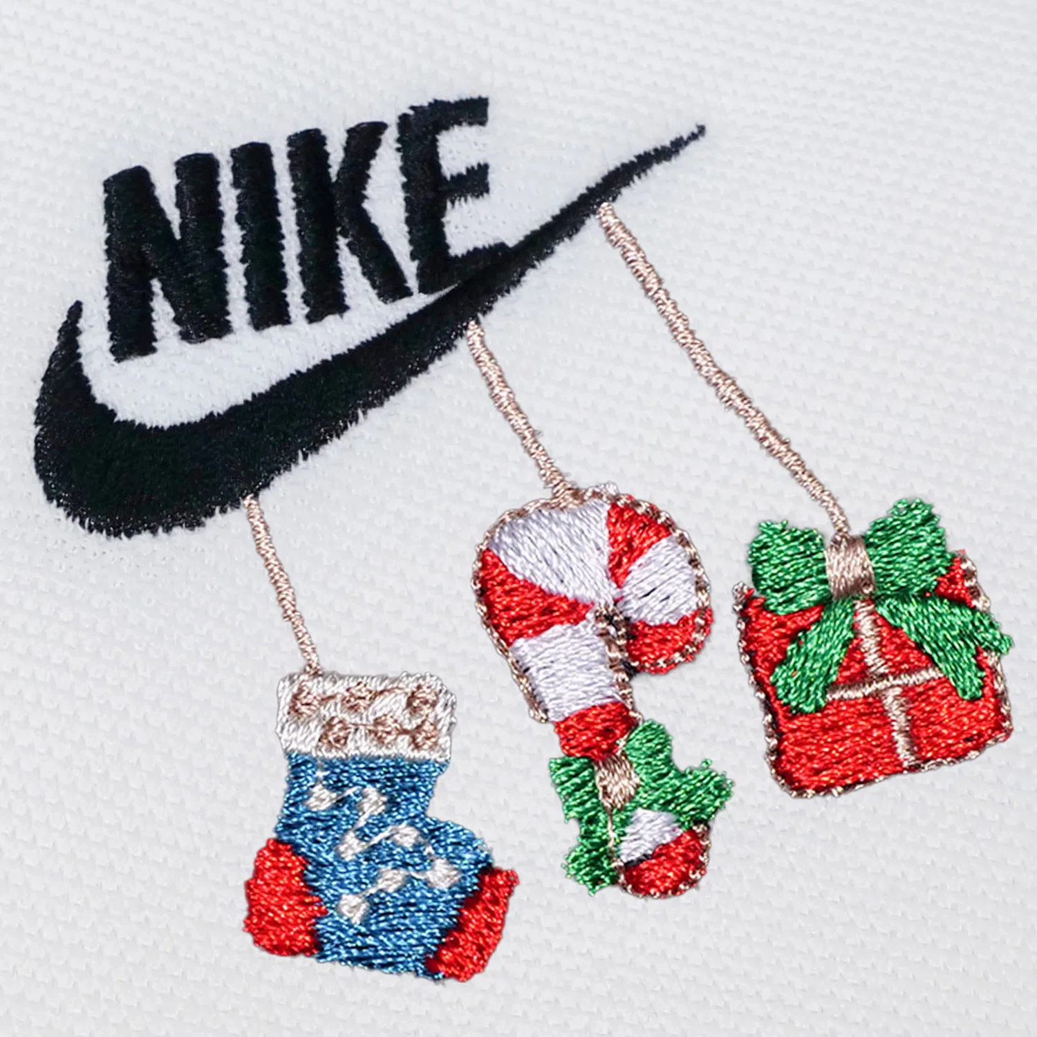 Поло Nike Sportswear белый — фото 4