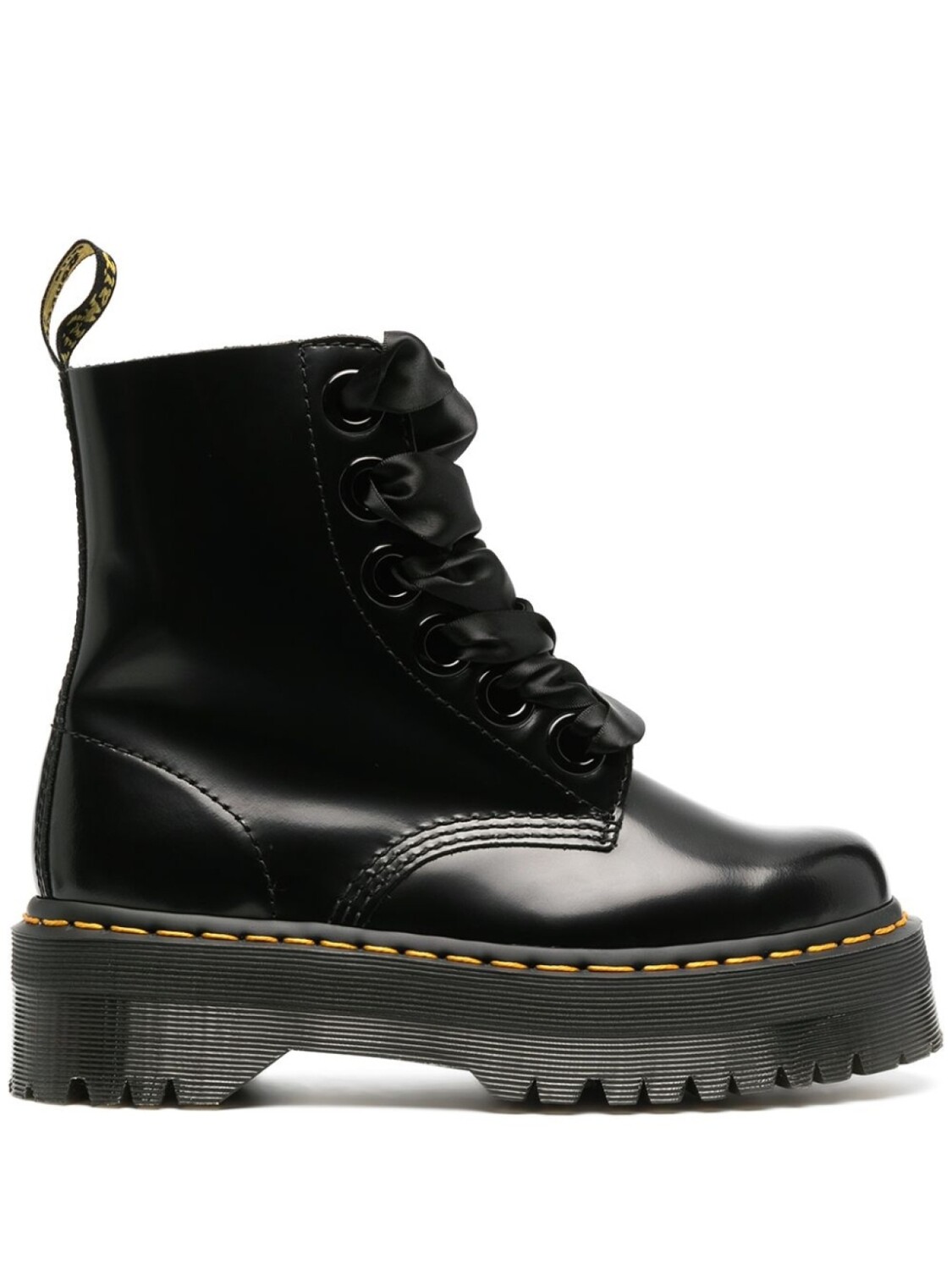 

Dr. Martens ботинки Molly на платформе, черный
