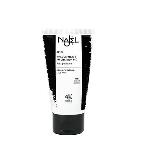 

Маска для лица с органическим углеродом, оксигенирующая и детоксицирующая, 75 мл, производитель Нажель, Najel - oryginalne mydła Aleppo