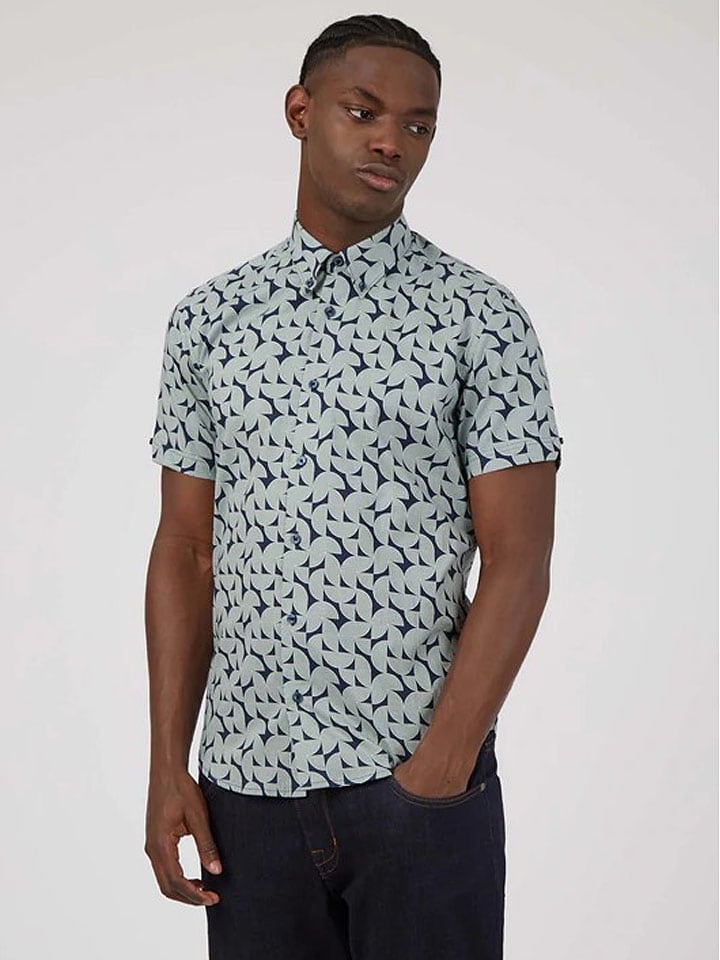 

Ben Sherman Светло-зеленая рубашка