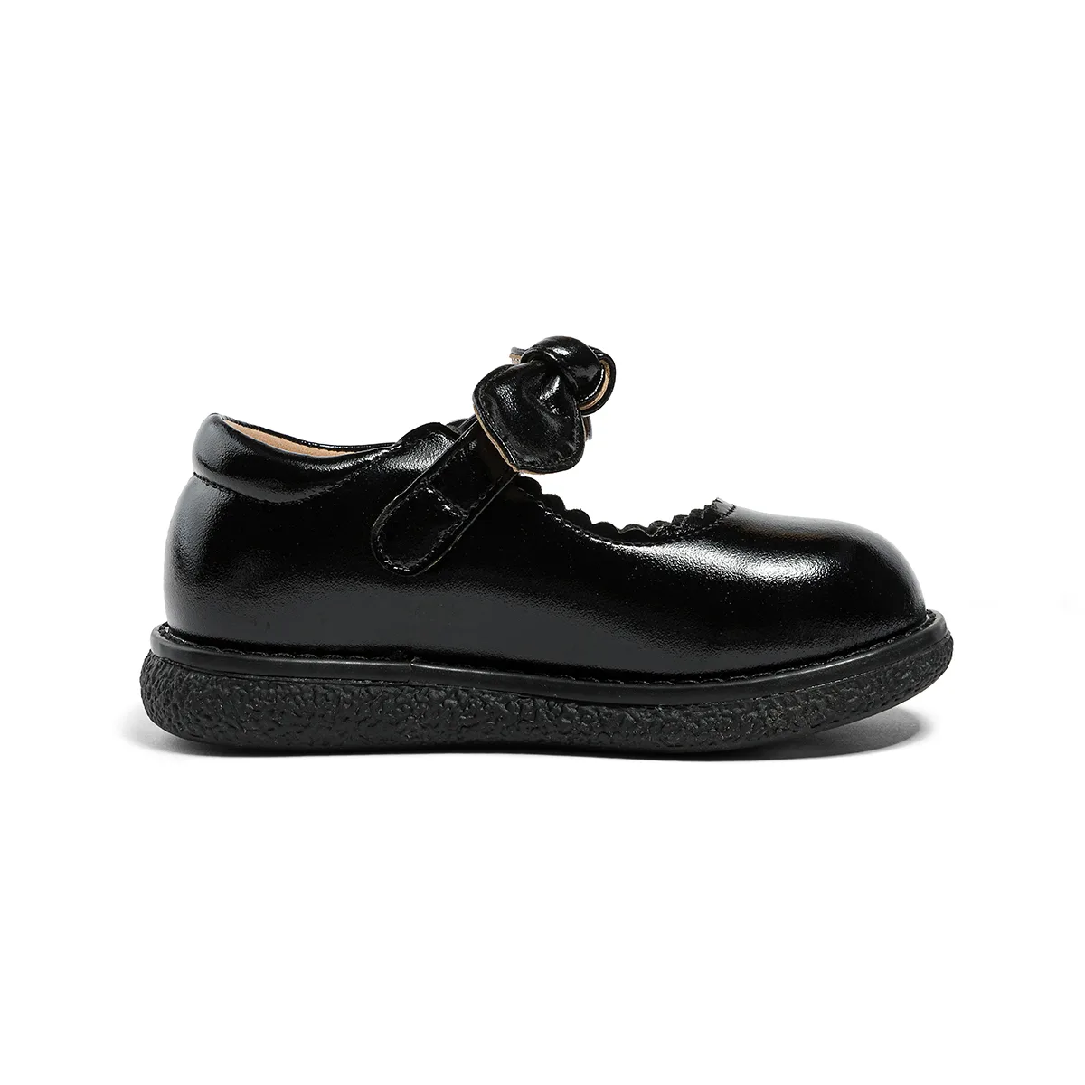 Детские кожаные туфли Breathable Balance Snoffy, Truffle Black — фото 2