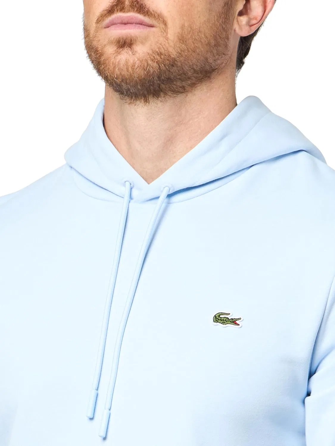 Мужская хлопковая флисовая толстовка Lacoste — фото 3