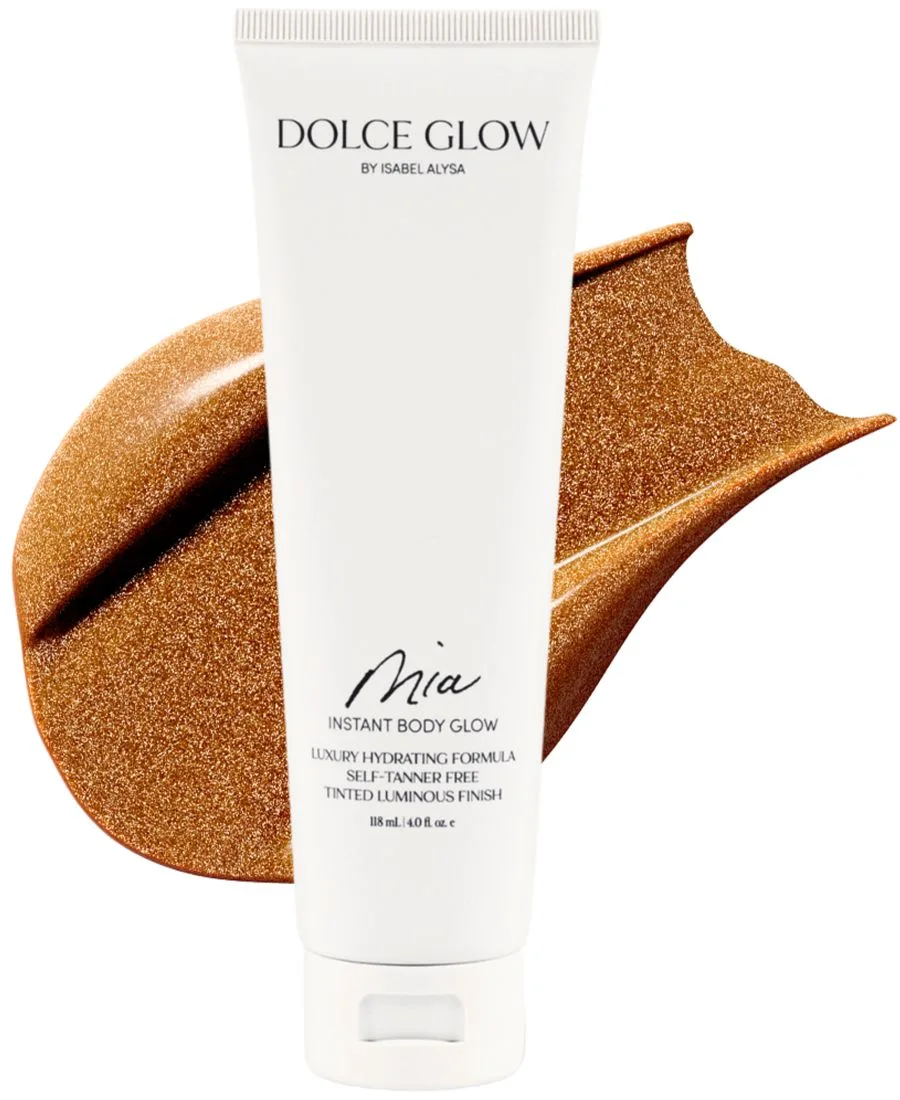 Dolce Glow by Isabel Alysa Топпер для ногтей Mia Shimmer Topper, 113 мл — фото 4