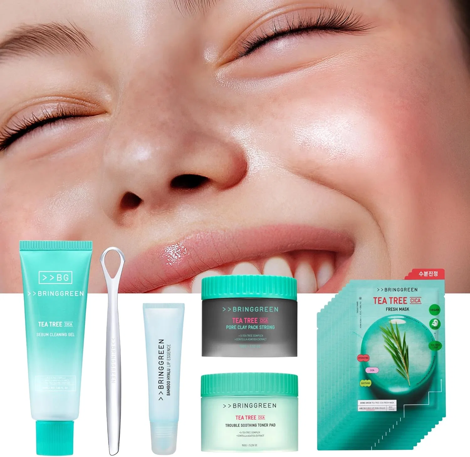 Набор для ухода за губами и кожей BRING GREEN Lip Essence Special Set — фото 3