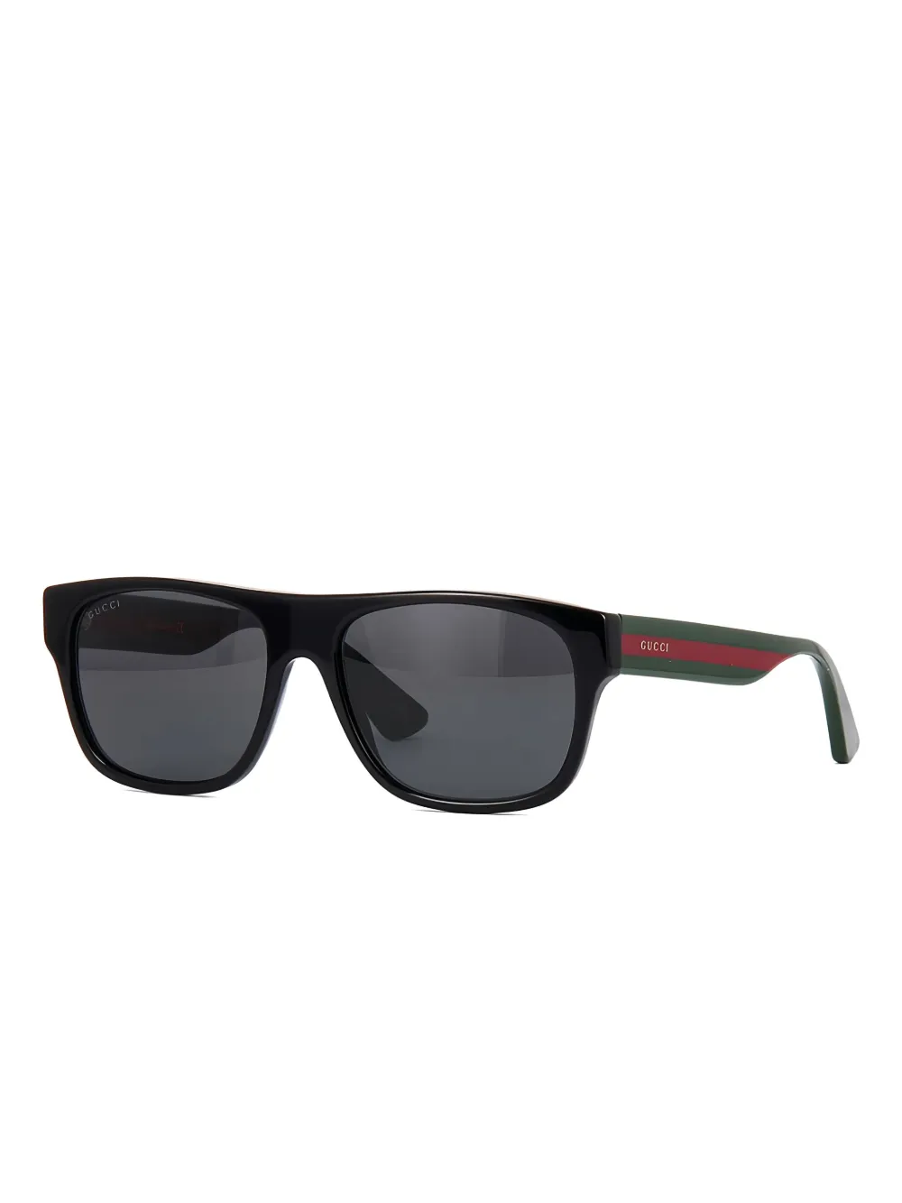 

Солнцезащитные очки в квадратной оправе Gucci Eyewear, черный