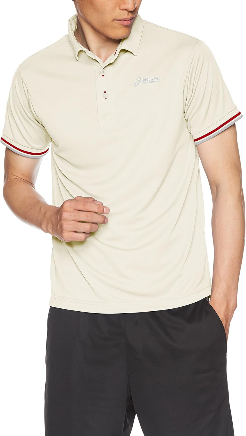 

Мужская и унисекс поло-рубашка ASICS CHM306, белый/серый