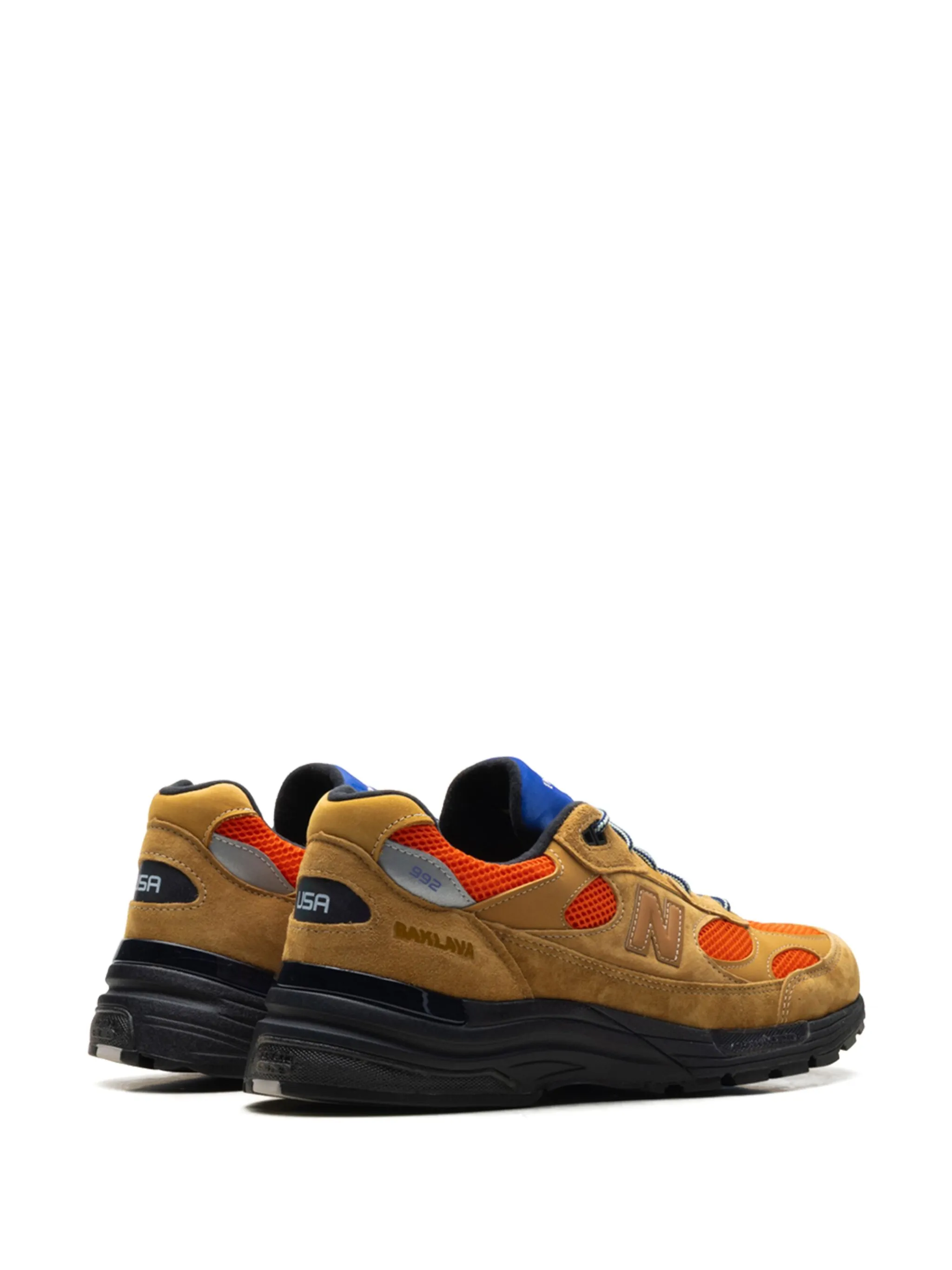 Кроссовки Made in USA 992 из коллаборации с Action Bronson New Balance, коричневый — фото 3