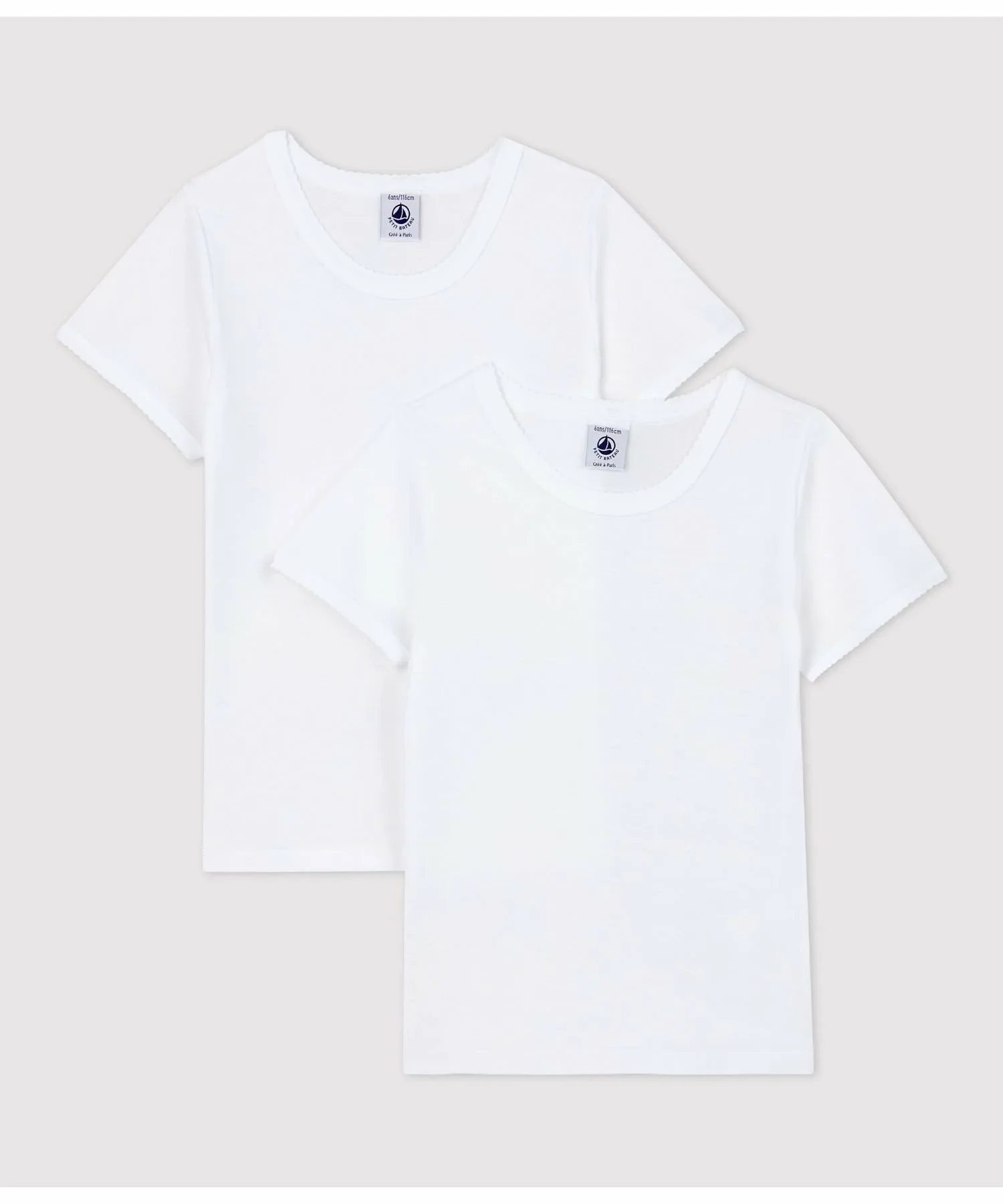 Комплект из 2 футболок с коротким рукавом PETIT BATEAU, Multicolor 1