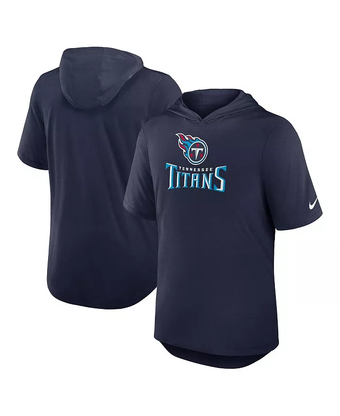 

Мужская синяя толстовка-футболка Tennessee Titans Lockup Tri-Blend Nike