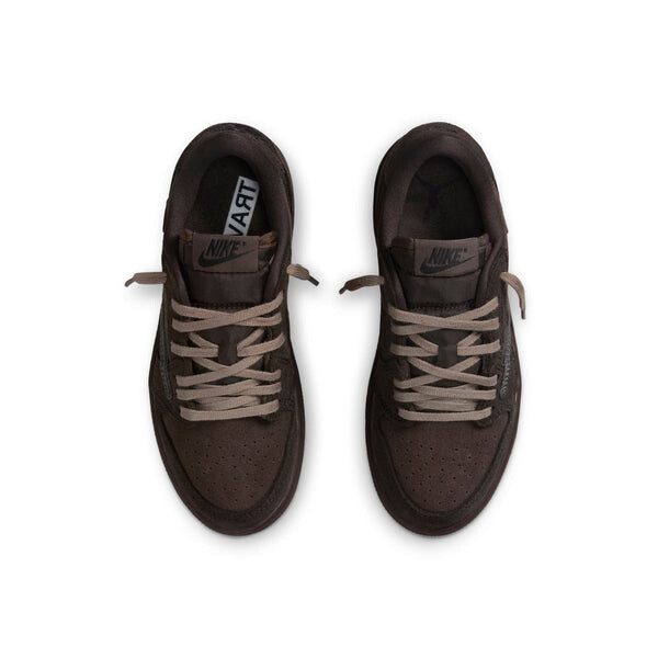 Кроссовки 1 retro low og sp x travis scott 'velvet brown' Air Jordan, мультиколор — фото 4