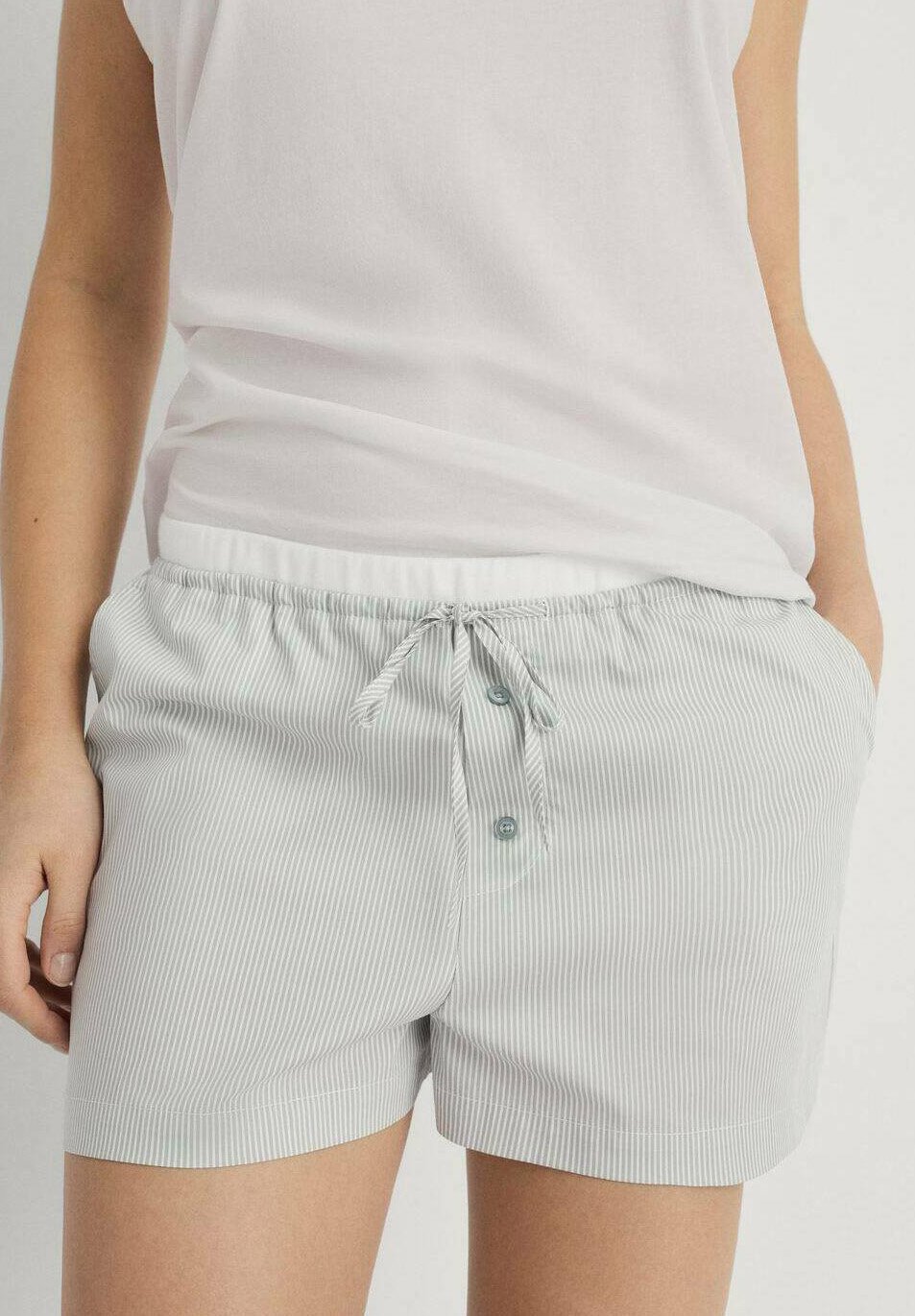 

Пижамные штаны LUPI Mango, металлик зеленый