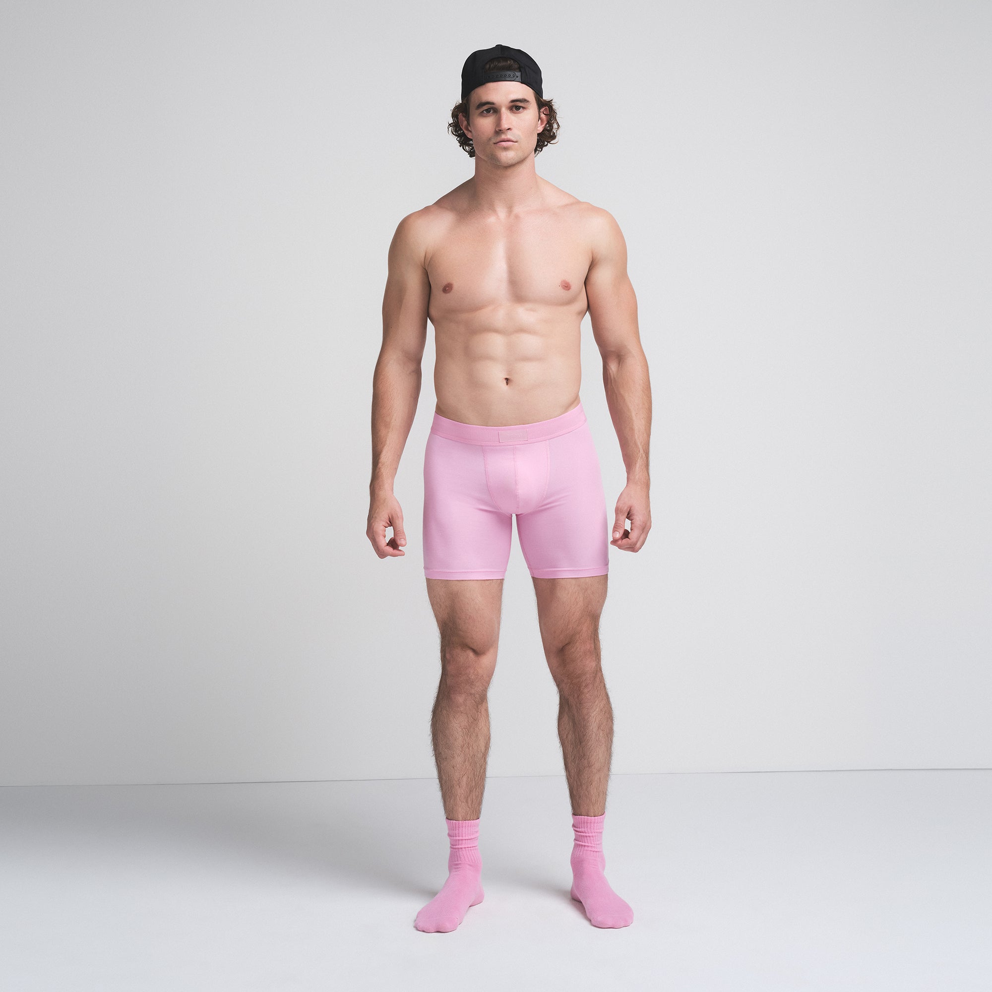 

Мужские боксеры 5 дюймов, 3 шт. в упаковке SKIMS, цвет bubble gum umber multi