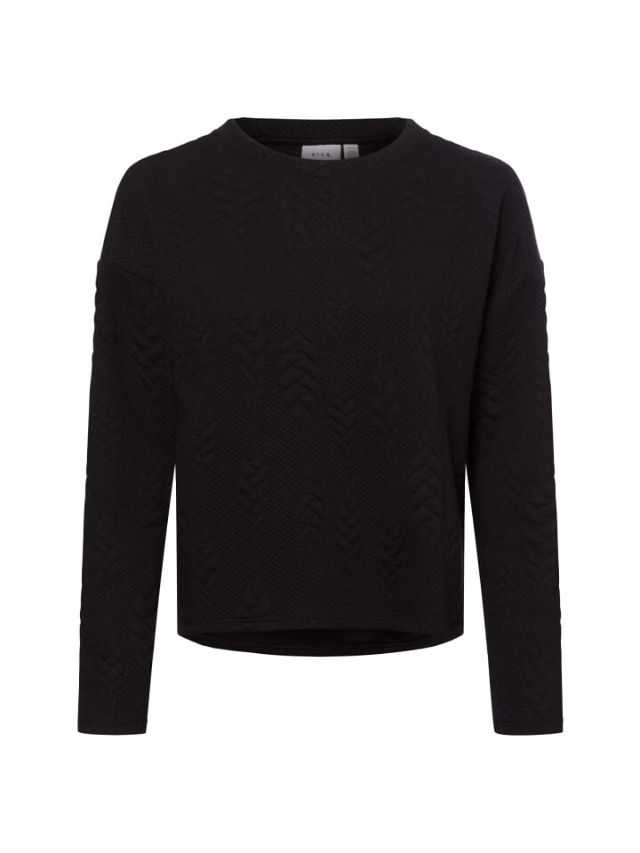 

Толстовка Vila Sweatshirt Viuri, черный