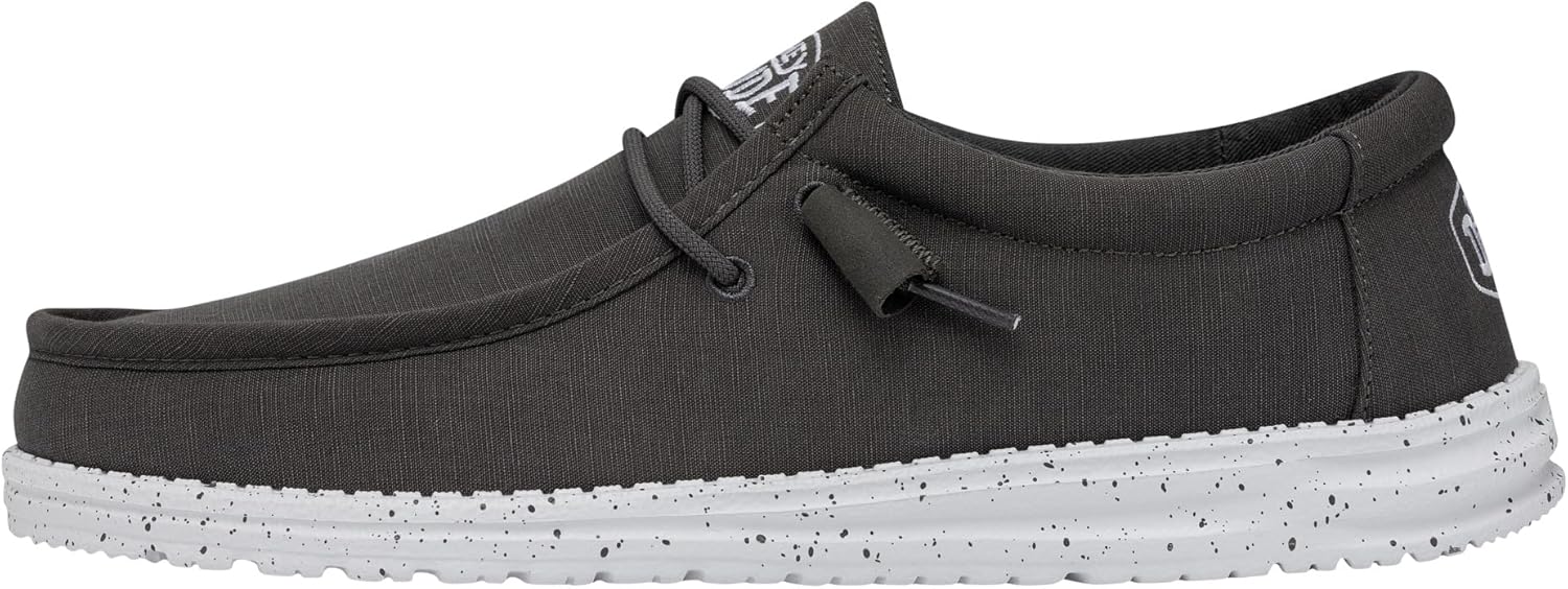 

Мужские кроссовки Hey Dude Wally SlubMoc Heydude, темно-серый