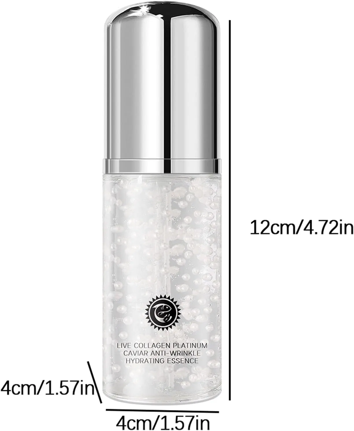 Увлажняющая маска-лосьон Live Collagen Gold с коллагеном и платиновыми микрокапсулами, 40 мл Generic — фото 4
