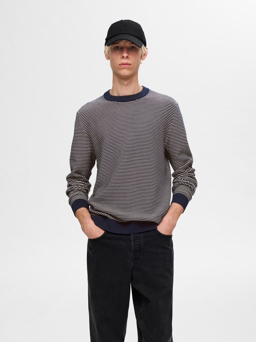 

Свитер SELECTED HOMME Sweater, синий