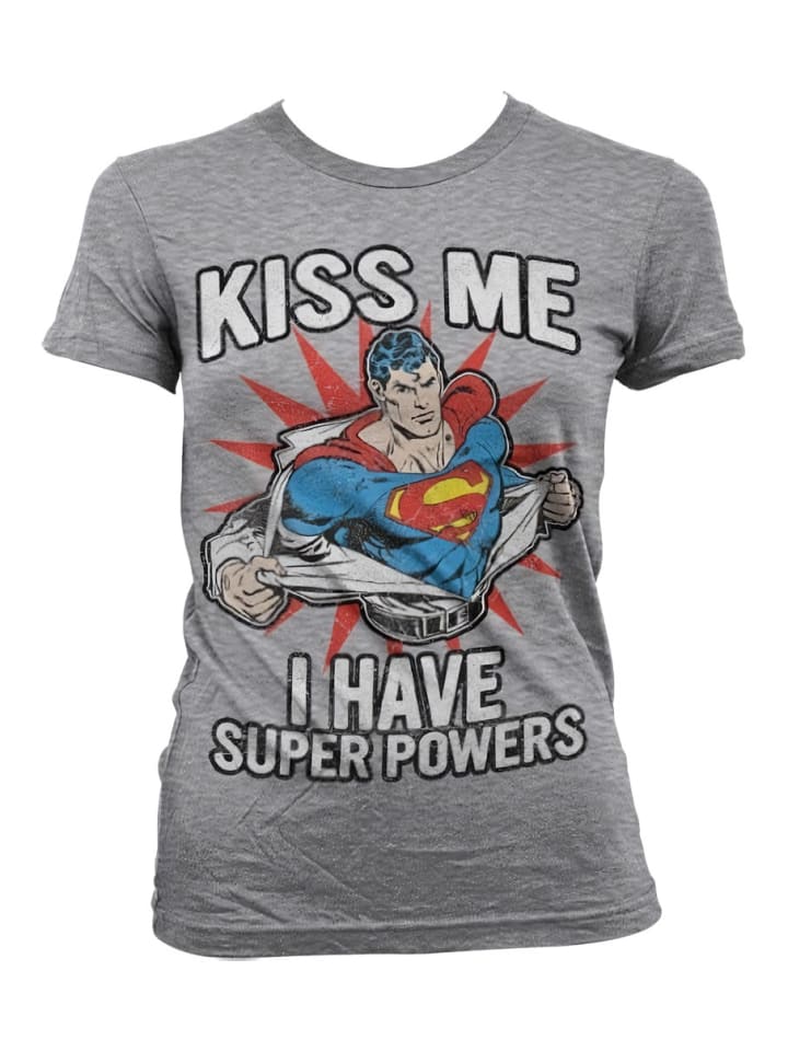 

Футболка Superman, серый
