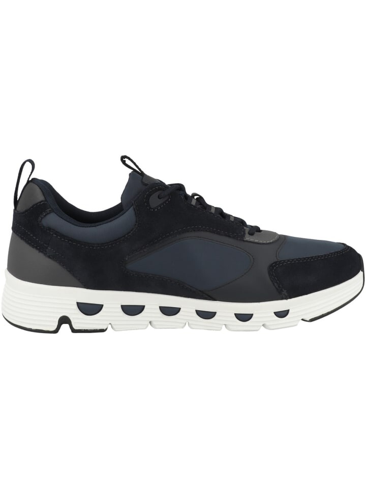 Кроссовки на шнуровке Geox Sneaker low U Spherica Ecub-4 A, темно-синий — фото 3