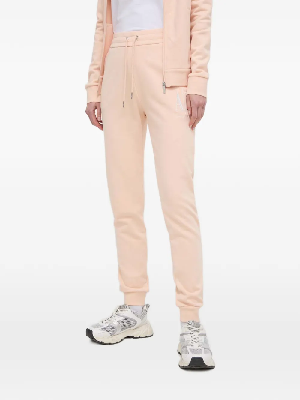 

Трикотажные брюки на кулиске Armani Exchange, оранжевый