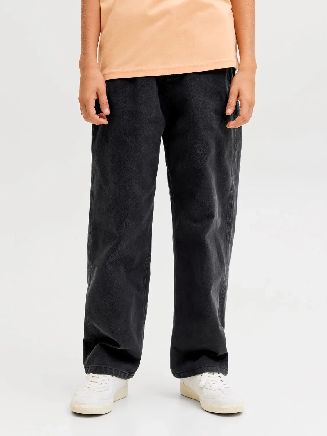 Брюки из хлопка JACK & JONES Junior, tap shoe — фото 3