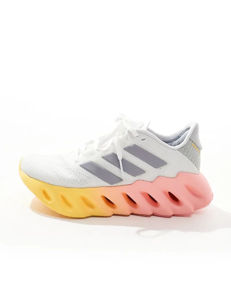 Кроссовки adidas Running Switch FWD 2 белого и оранжевого цвета adidas performance — фото 2