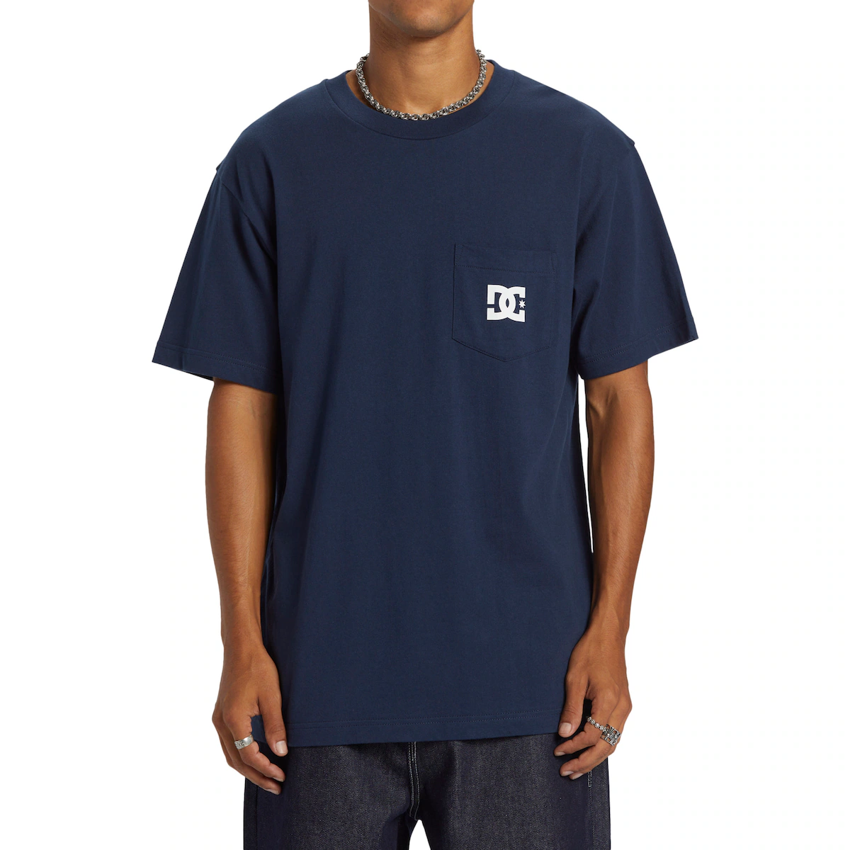 

DC Star Pocket DC Shoes Мужская футболка, тёмно-синий