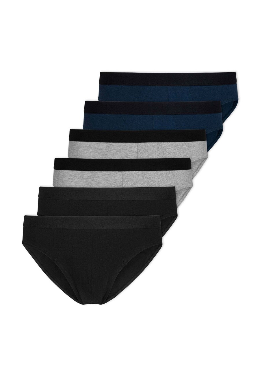 

Трусики SNOCKS, цвет Dark blue/mottled grey/Black