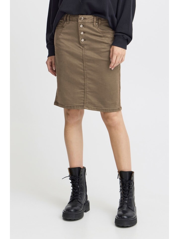 

Мини-юбка PULZ Jeans Jeans, серый