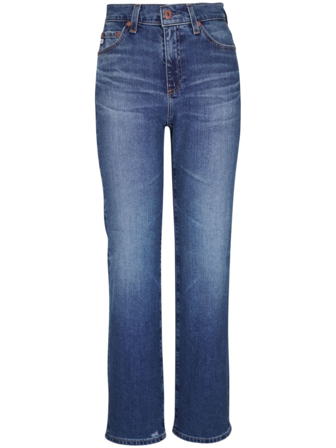 

Джинсы прямого кроя AG Jeans, синий