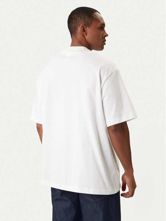 Футболка relaxed fit LV040HM228 Calvin Klein, белый — фото 3